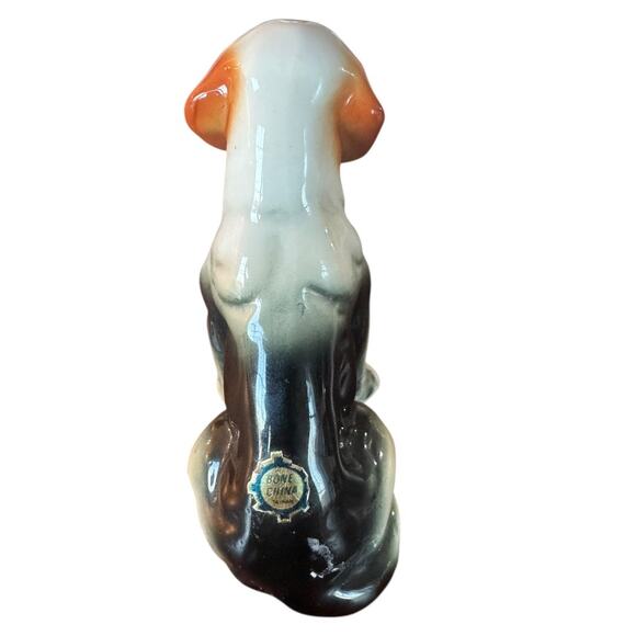 Vintage Bone China Beagle Dog Figurine – Japan – Hand Painted 3” Tall - Picture 4 of 9